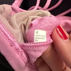 Lululemon Pink free to be Sports Bra